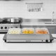 سخان بوفيه كهربائي ريبون، 300 واط، 7.5 لتر، ثلاث حاويات - فضي product image 3