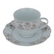 طقم سفرة بورسلان السيف غاليري، منقوش، 65 قطعة - أبيض product image 11