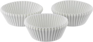 طقم قوالب كيك ورقية لاكوتشينا، 100 قطعة، دائري - أبيض product image 2