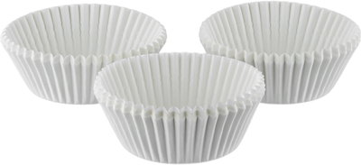 طقم قوالب كيك ورقية لاكوتشينا، 100 قطعة، دائري - أبيض product image 2