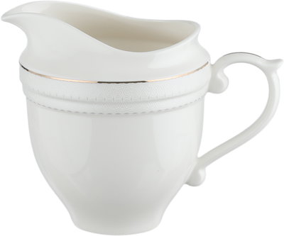 طقم تقديم سفرة بورسلان السيف غاليري، 166 قطعة، نقش فضي - أبيض product image 15