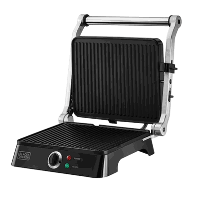 شواية كهربائية مزدوجة بلاك اند ديكر، 1400 واط، CG1400-B5 - اسود product image 5