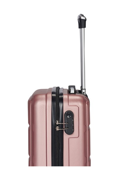 Limra WM-191 ABS Luggage Set, 3 Sizes, 4 Wheels, Combination Lock - Rose Gold product image 6