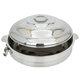 Al Saif Gallery Steel Food Keeper, 22 Liters - Silver product image 2