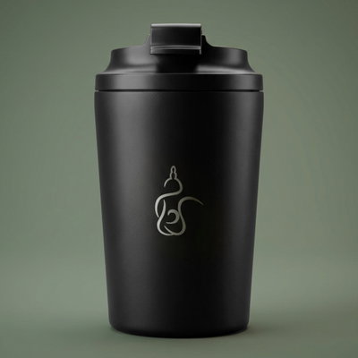 Al Saif Gallery Stainless Steel Vacuum Insulated Mug, 360 ml, 12 oz - Black product image 1
