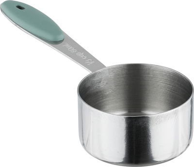 طقم اكواب قياس ستانلس استيل السيف غاليري، 4 قطع، يد سيليكون - فضي product image 9