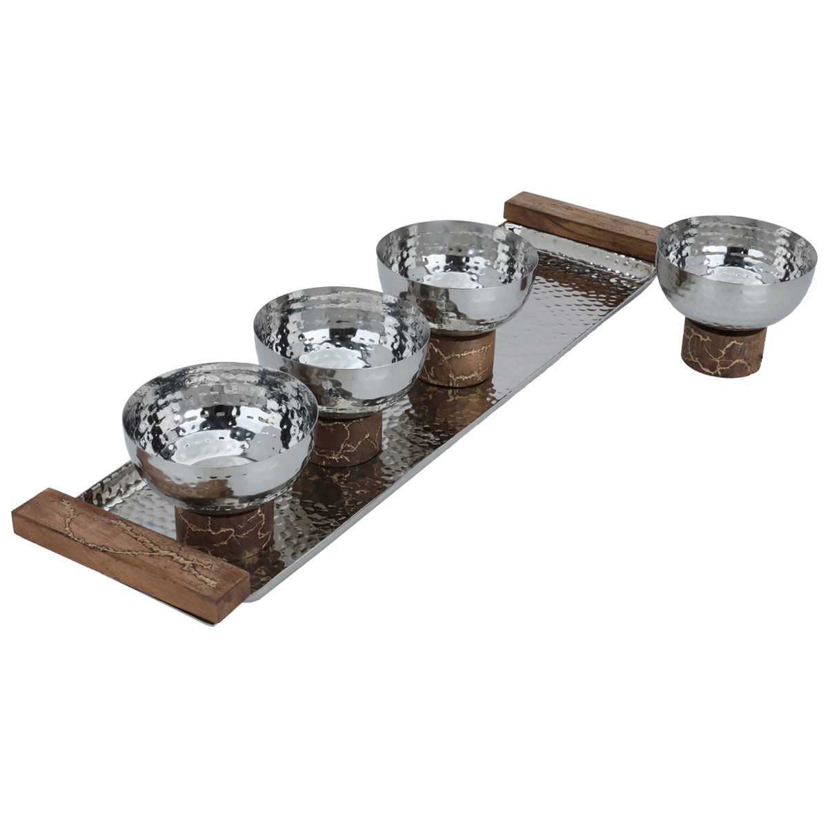 Al Saif Gallery Steel Yogurt Set, 10 x 16 x 63, 5 Pieces - Silver product image 2