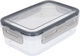 حافظة طعام بلاستيك بغطاء السيف غاليري، 850 مل، 18x12x6 سم، مستطيل - رمادي product image 2