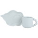 طقم اكواب قهوة تركي مع صحون السيف غاليري، سراميك، 12 قطعة - أخضر product image 1