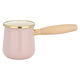 ركوة قهوة استيل السيف غاليري، 0.37 لتر، يد خشبي - وردي فاتح product image 1
