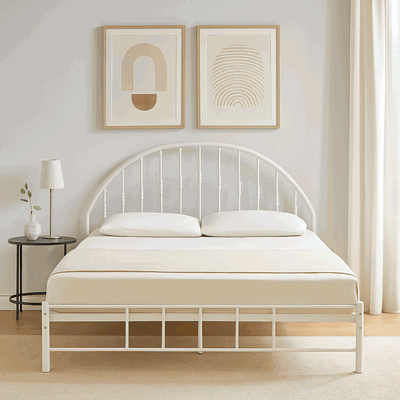 سرير حديد، 40×180×200 سم - أبيض product image 1