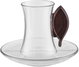Al Saif Gallery Al Ola Thermos Set, 21 Pieces, with Serving Tray, Tea & Coffee Cups - Silver Brown product image 3