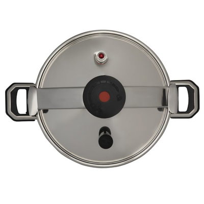 قدر ضغط فولكانو استيل السيف غاليري، 11 لتر - فضي product image 4