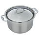 Rocky steel Pot, 24cm - Silver product image 5