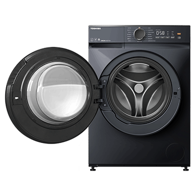 Toshiba TW-T21BU115UWBB(MG) Front Load Washer, 10.5 kg, Inverter, GreatWaves, Steam, Aroma+ - Silver product image 2