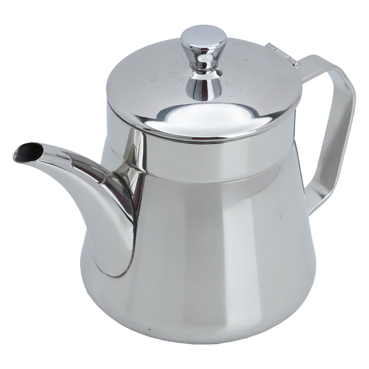 Al Saif Gallery Steel Teapot, 0.9 Liter - Silver product image