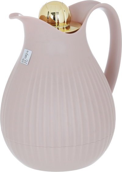 Everest Ramira Thermos, 1 liter, thermal glass inner shell, plastic outer shell - brown product image 4