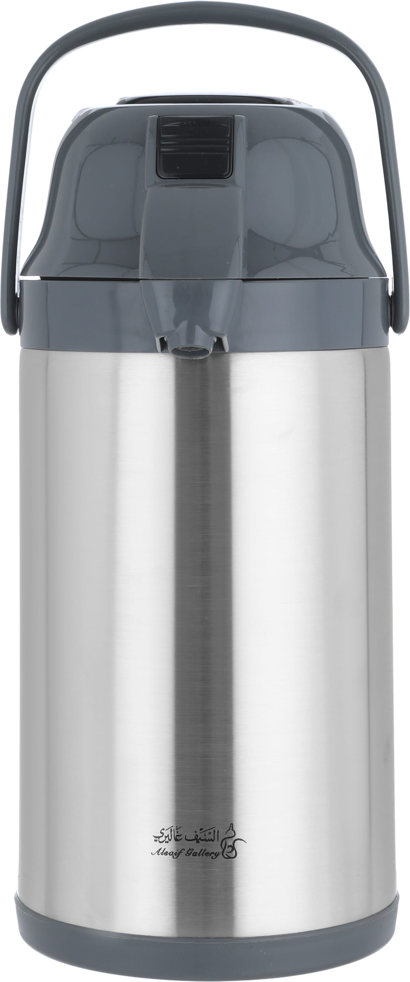 ِAl Saif Gallery  Jaguar Thermos, 3.5L, Stainless Steel Inner Carrier, Stainless Steel Outer Body, Pressure  - Silver Grey product image 1