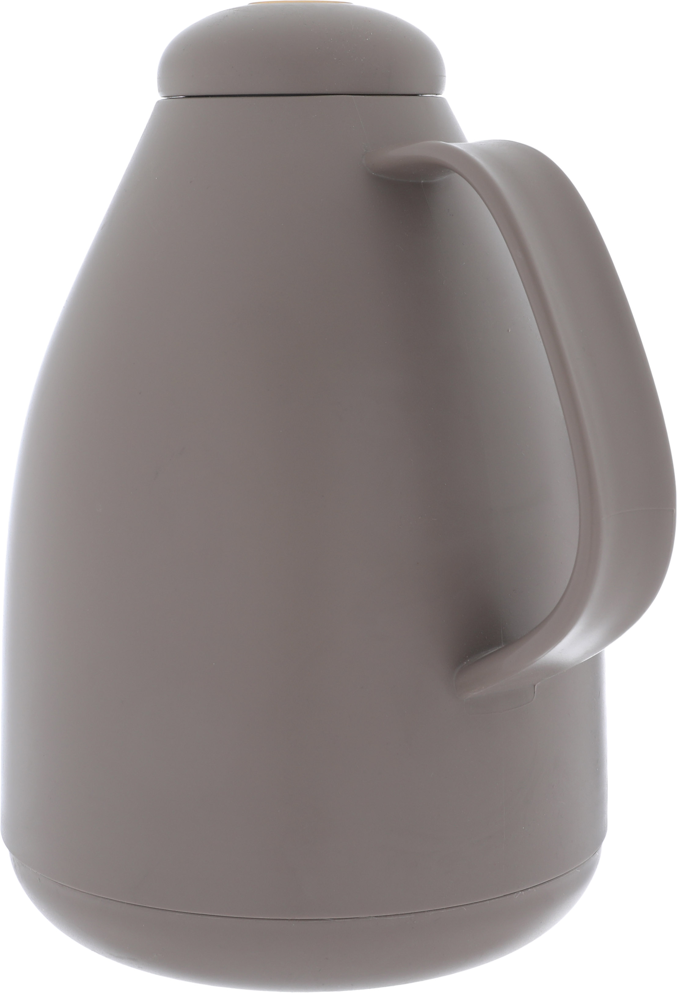 Al Saif Gallery thermos, 1 liter, thermal glass inner container, plastic outer shell - dark beige product image 2