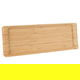 Al Saif Gallery wooden sweet serving dish, 2 x 17 x 47 cm, rectangular, large - beige product image 2