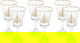 طقم كاسات هارموني زجاج السيف غاليري، 295 مل، 3 قطع - شفاف product image 1