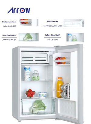 ثلاجة ميني بار ديفروست ارو، 93 لتر، 3.3 قدم، RO1-139LW - ابيض product image 2