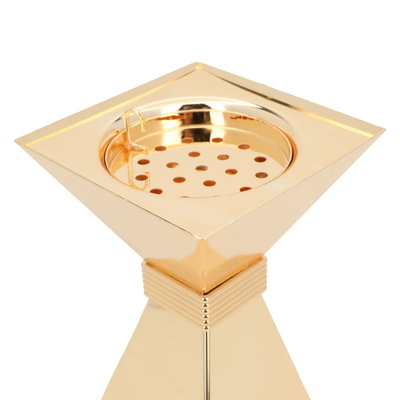 مبخرة استيل السيف غاليري، مربع بحزام - ذهبي product image 3