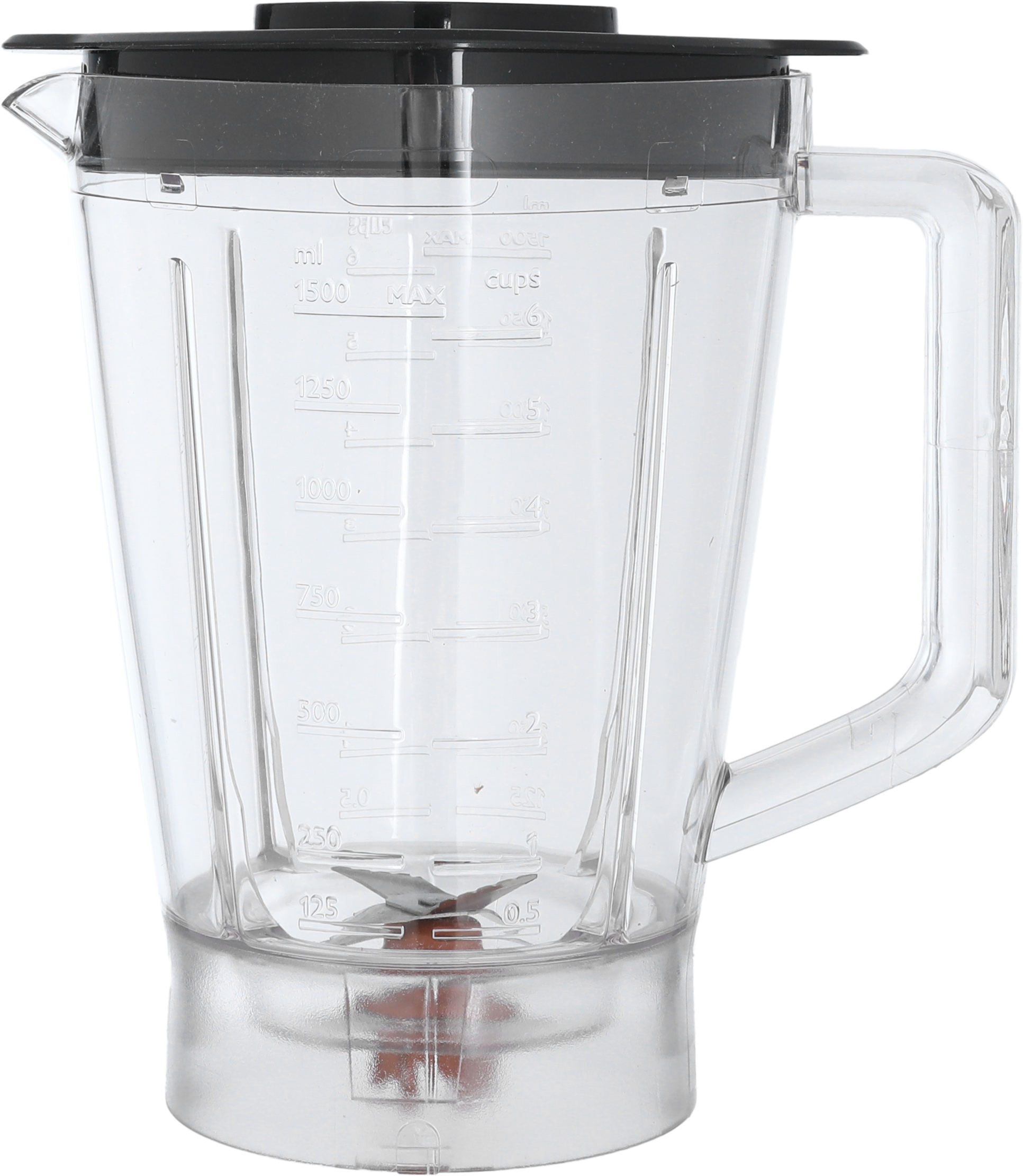 Philips Food Processor, 750 Watt, 1.5 Liter, 2 Speeds, 4 Functions, 6 Pieces - Black product image 5