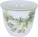 Al Saif Gallery porcelain Arabic coffee cups set, rose pattern, 12 pieces - white product image 2