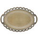 طوفرية تقديم بلاستيك السيف غاليري، 45×32×2 سم - ذهبي product image 1