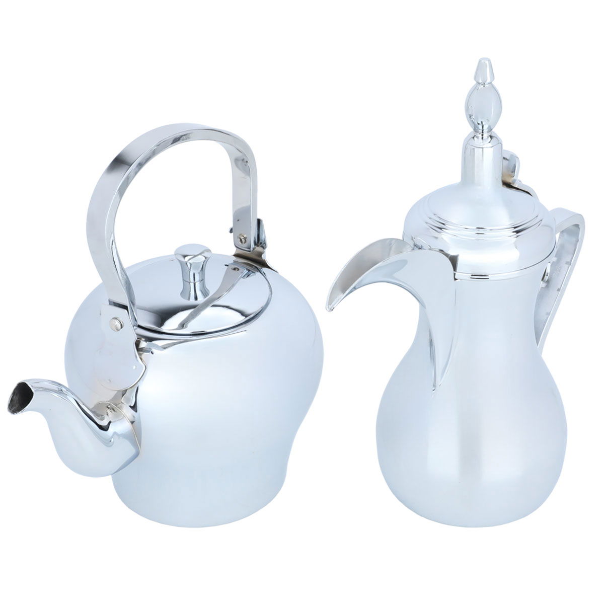 طقم دلال سليمان استيل السيف غاليري، 1.41 لتر - فضي product image 2