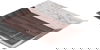 صينية تقديم بلاستيك السيف غاليري، 30×30×2 سم، مربع- أبيض بني product image 1