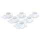 طقم اكواب قهوة تركي سراميك السيف غاليري، 12 قطعة - ابيض product image 2