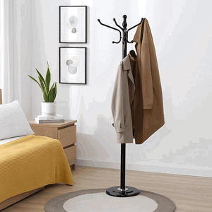 Metal Modern Clothes Hanger, 173 X 46 Cm - Black product image