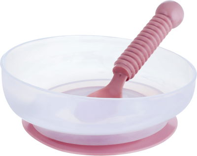 طقم أدوات طعام للاطفال بلاستيك السيف غاليري، 3 قطع - بيج product image 1