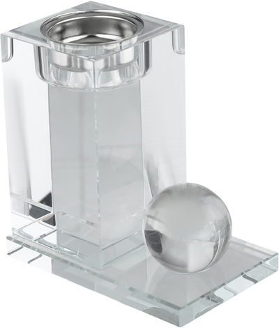 مبخرة زجاج السيف غاليري، قاعدة كرة ،11x7x11 سم - شفاف product image 2