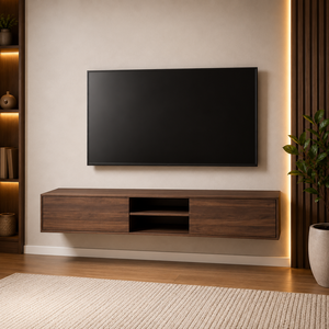 طاولة تلفزيون أوريانا، 30×160×30 سم، خشب MDF، أدراج - بني خشبي غامق product image