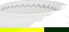 طقم سفرة بورسلان السيف غاليري، 24 قطعة، نقش هرم - ابيض رمادي product image 2