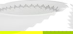 طقم سفرة بورسلان السيف غاليري، 24 قطعة، نقش هرم - ابيض رمادي product image 2
