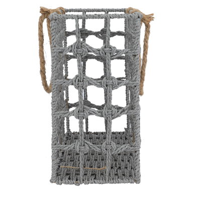 Diamond Glow Wicker Thermos Bags Set, 2 Pieces - Gray product image 4
