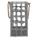 Diamond Glow Wicker Thermos Bags Set, 2 Pieces - Gray product image 4