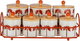 Al Saif Gallery Porcelain Spice Jar Set, Metal Stand, 7 Pieces, Lids - White and Colored product image 3