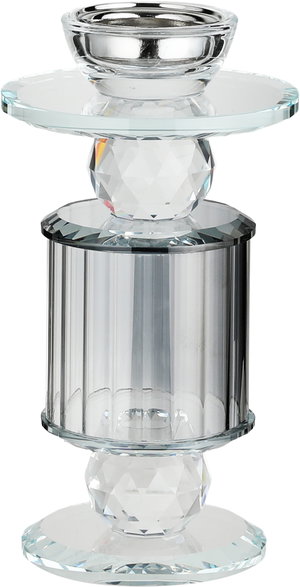 مبخرة زجاج السيف غاليري، 9.5x9.5x25 سم - شفاف product image 2