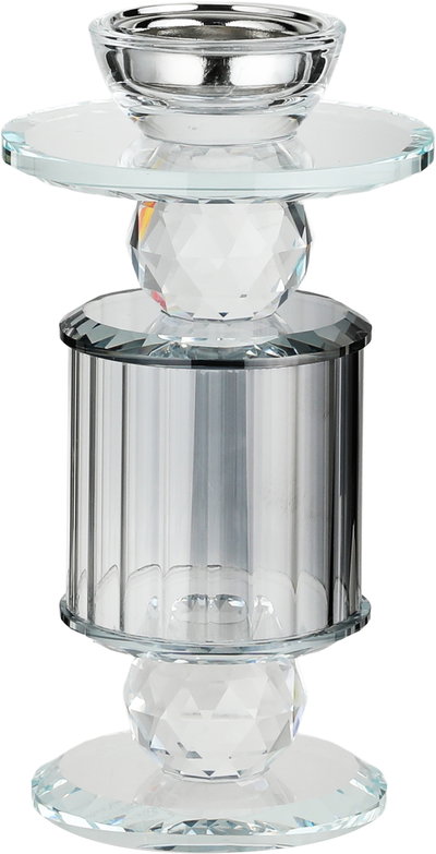 مبخرة زجاج السيف غاليري، 9.5x9.5x25 سم - شفاف product image 2