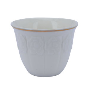 Al Saif Gallery Porcelain Arabic Coffee Cups Set, 12 Pieces - White product image