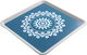 Al Saif Gallery Plastic Serving Tray, 32 cm, Square - Blue product image 1