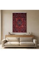 سجادة مجلس بوليستر سجادتي، 90×200 سم - احمر product image 5