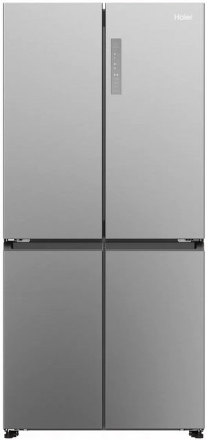 ثلاجة نوفروست هاير، 433 لتر، 15.3 قدم، فريزر علوي، HRF-525SS - فضي product image