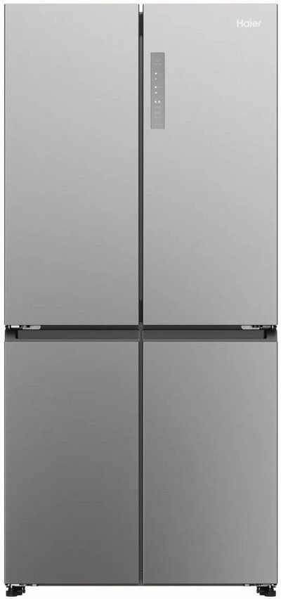 ثلاجة نوفروست هاير، 433 لتر، 15.3 قدم، فريزر علوي، HRF-525SS - فضي product image 1