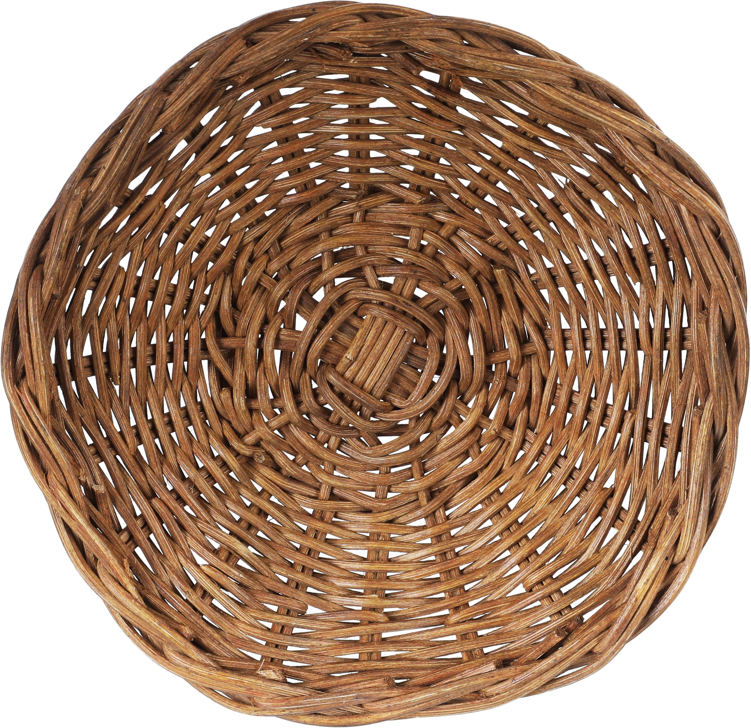Al Saif Gallery Wicker Basket, 20 x 20 x 4 cm - Brown product image 2